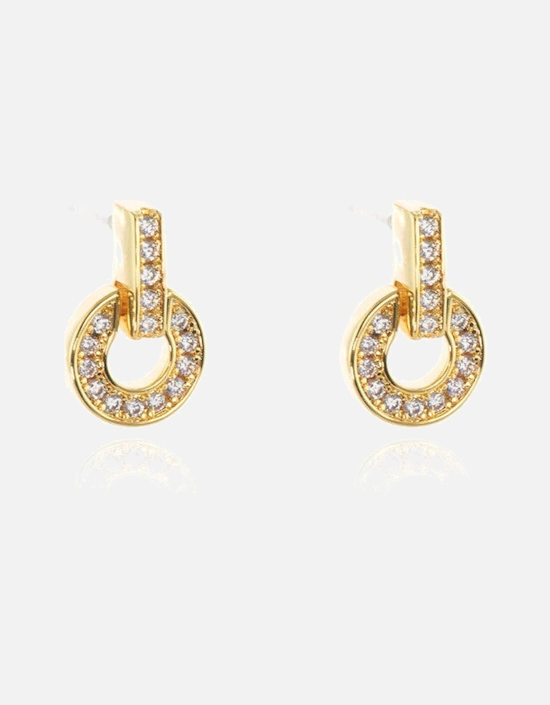 Cachet Elana Earrings plated in 18ct Gold