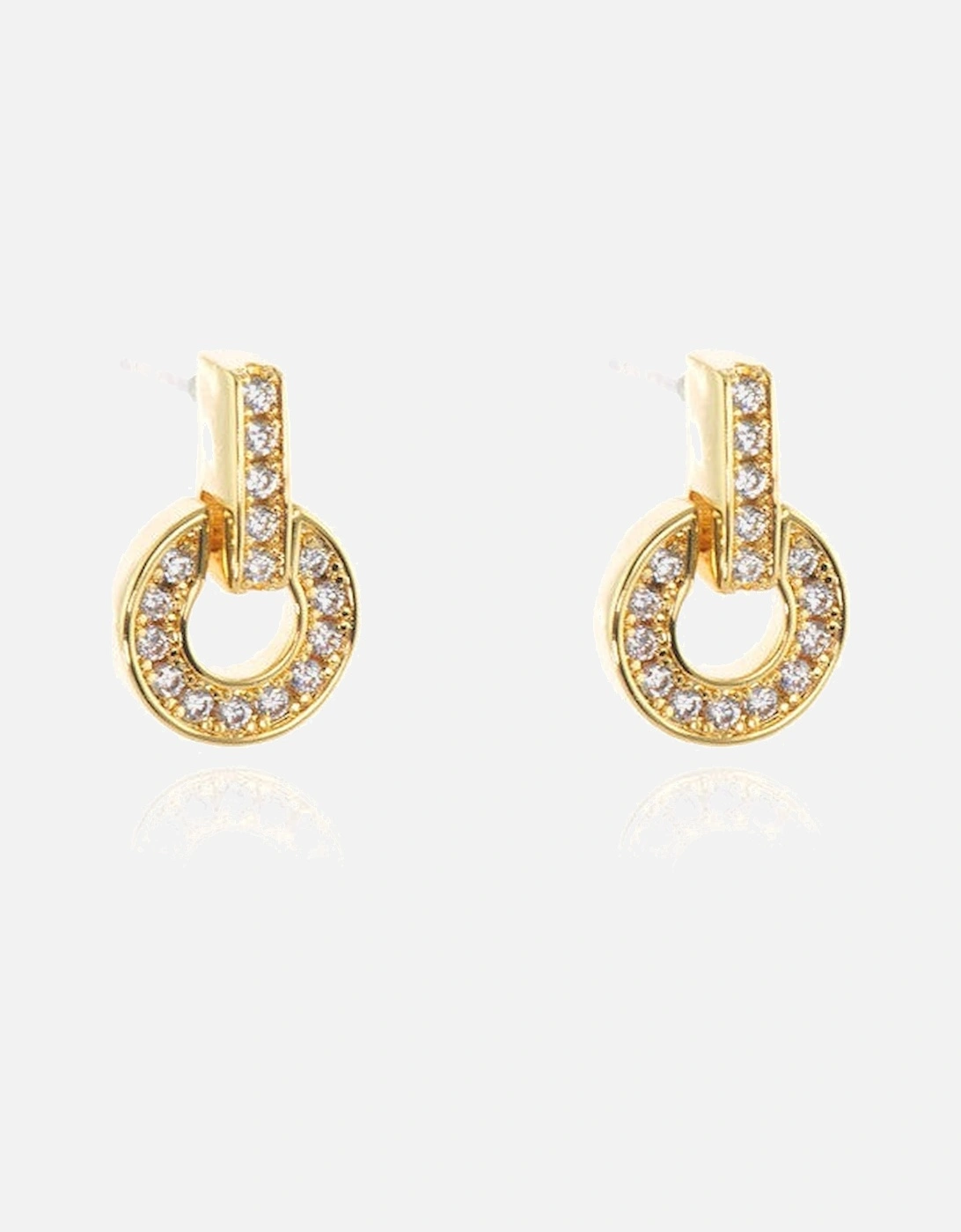 Cachet Elana Earrings plated in 18ct Gold, 4 of 3