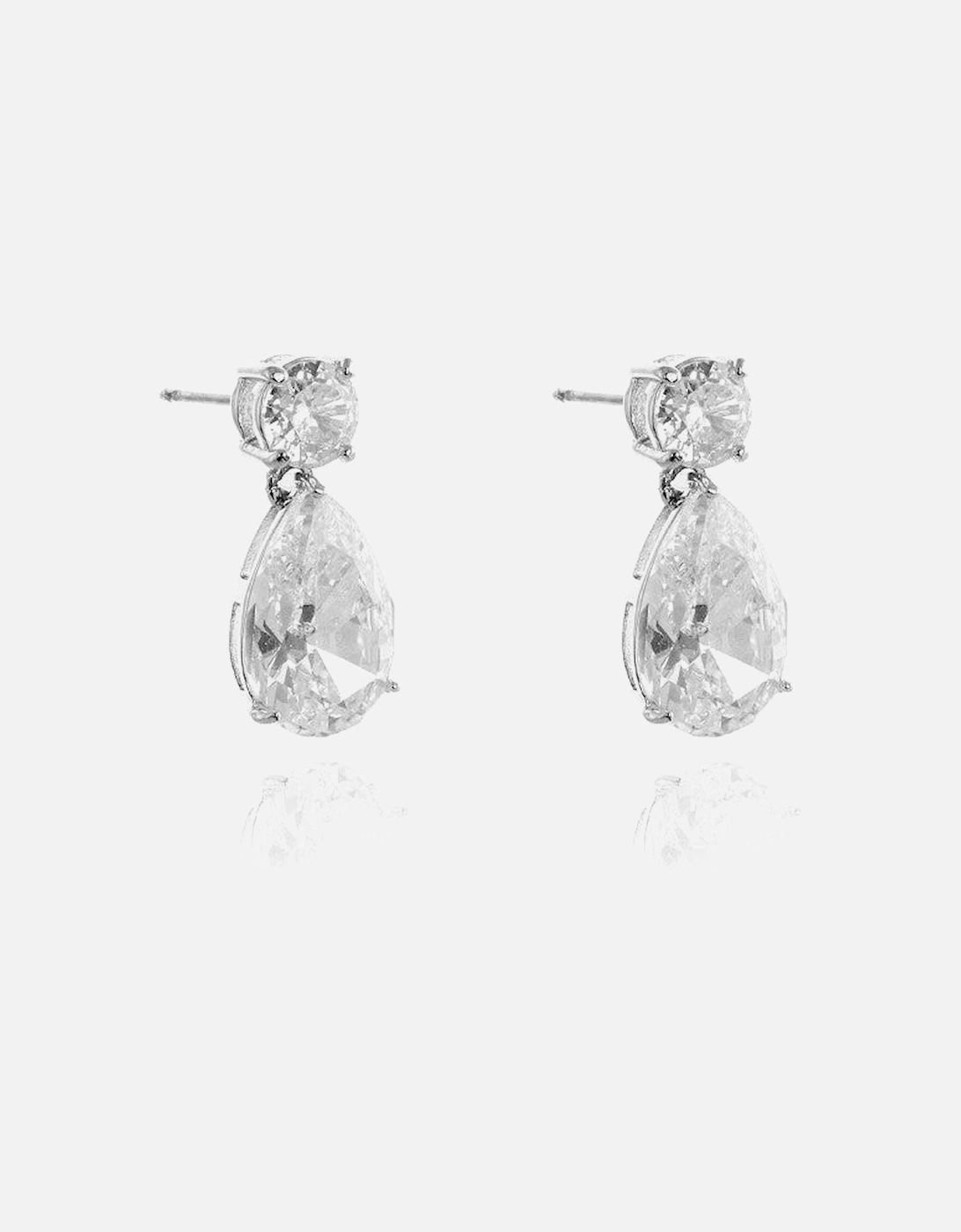 Cachet Shade Earrings  Rhodium Plated, 3 of 2