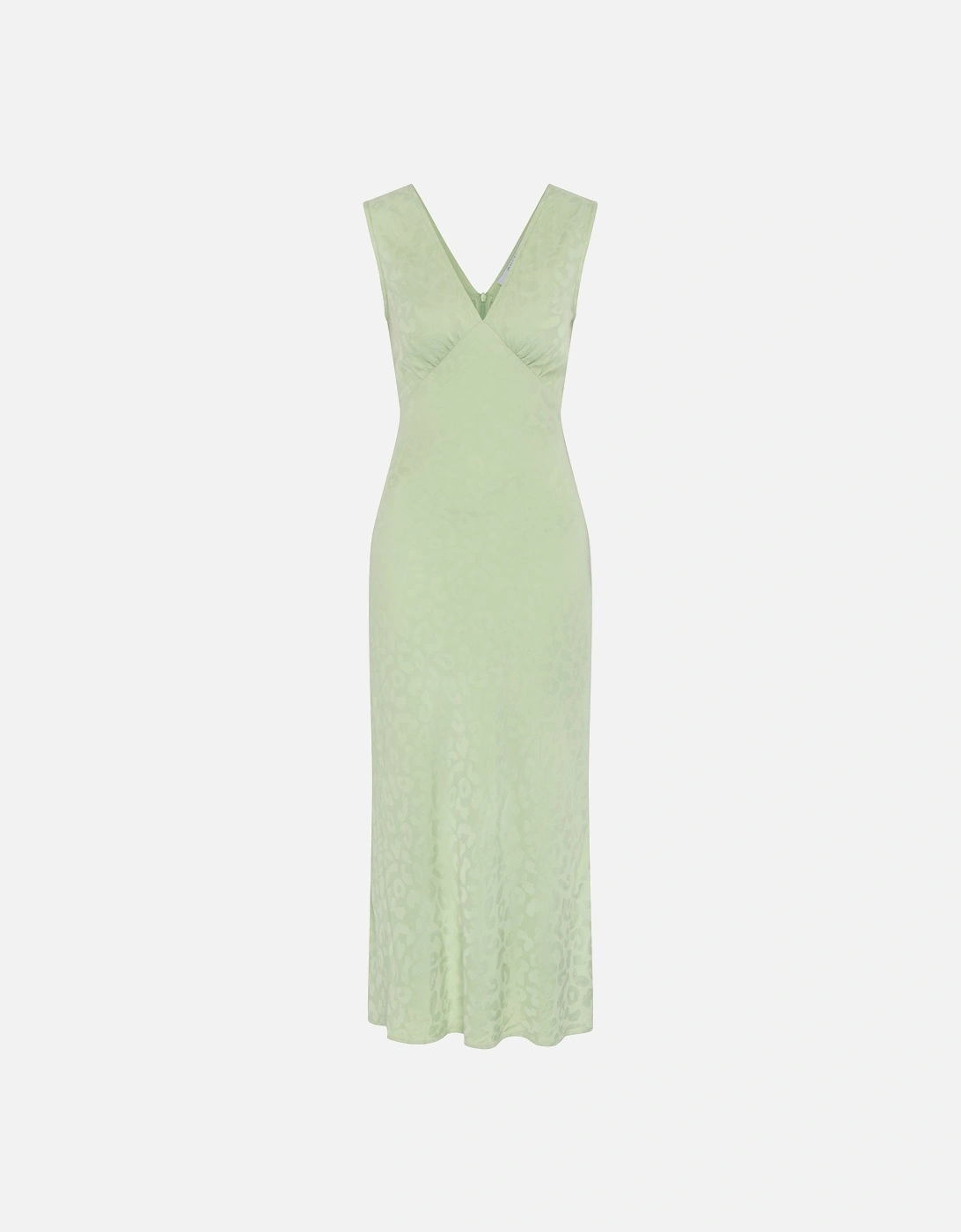 Iris Maxi Dress in Pistachio Green