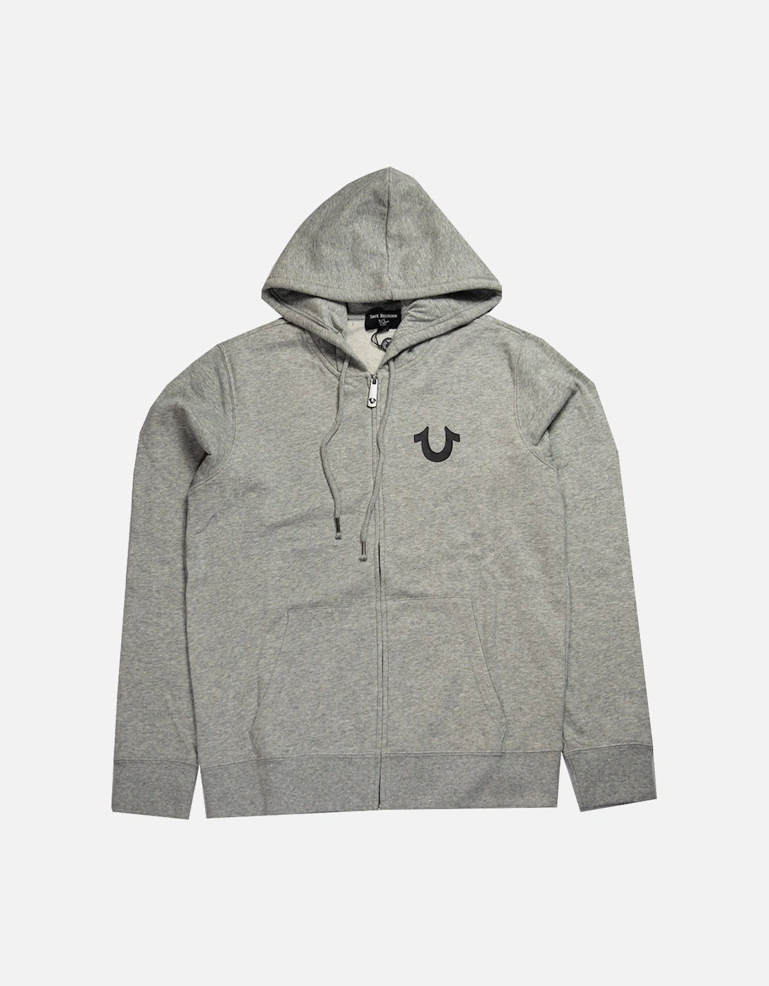 logo zip hoodie grey, 3 of 2