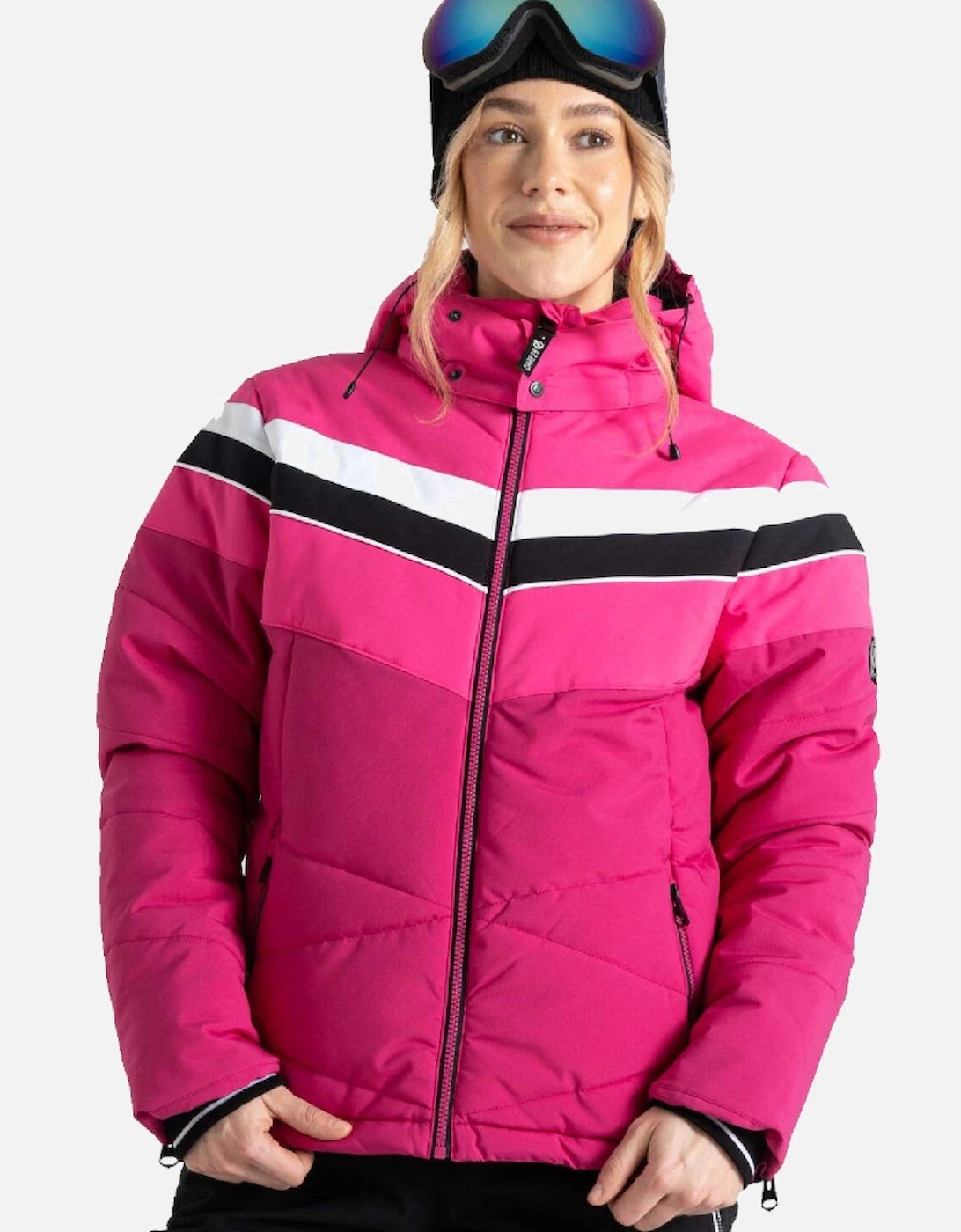 Womens Powder Waterproof Padded Ski Jacket Coat, 9 of 8