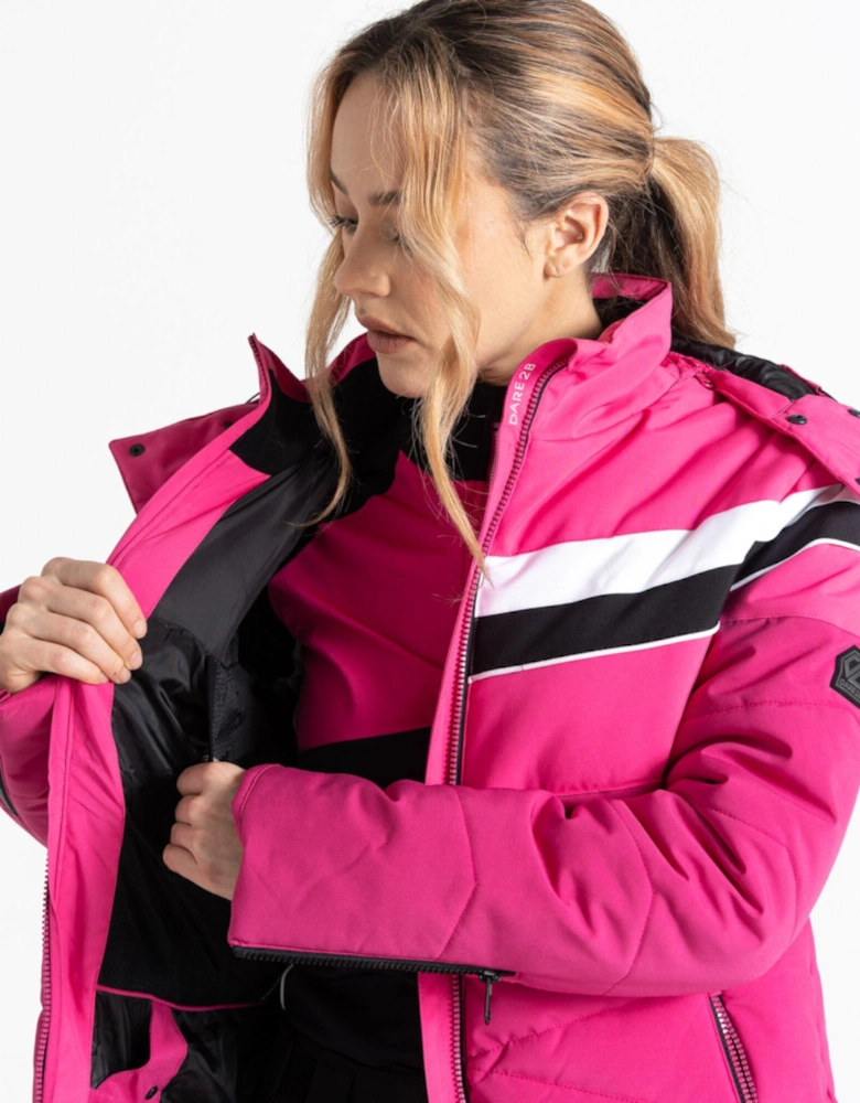 Womens Powder Waterproof Padded Ski Jacket Coat