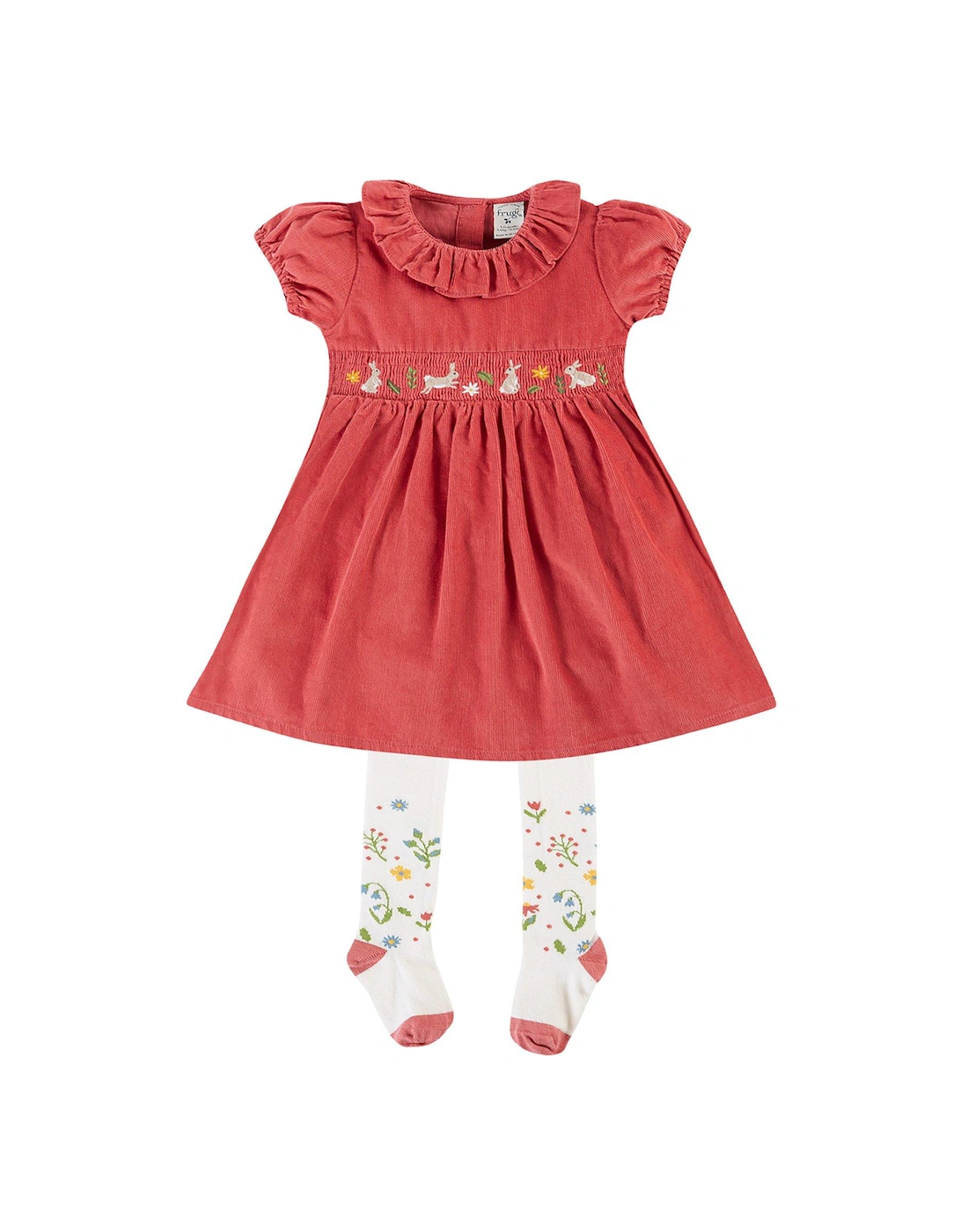 Girls Amilie Party Outfit - Red, 5 of 4