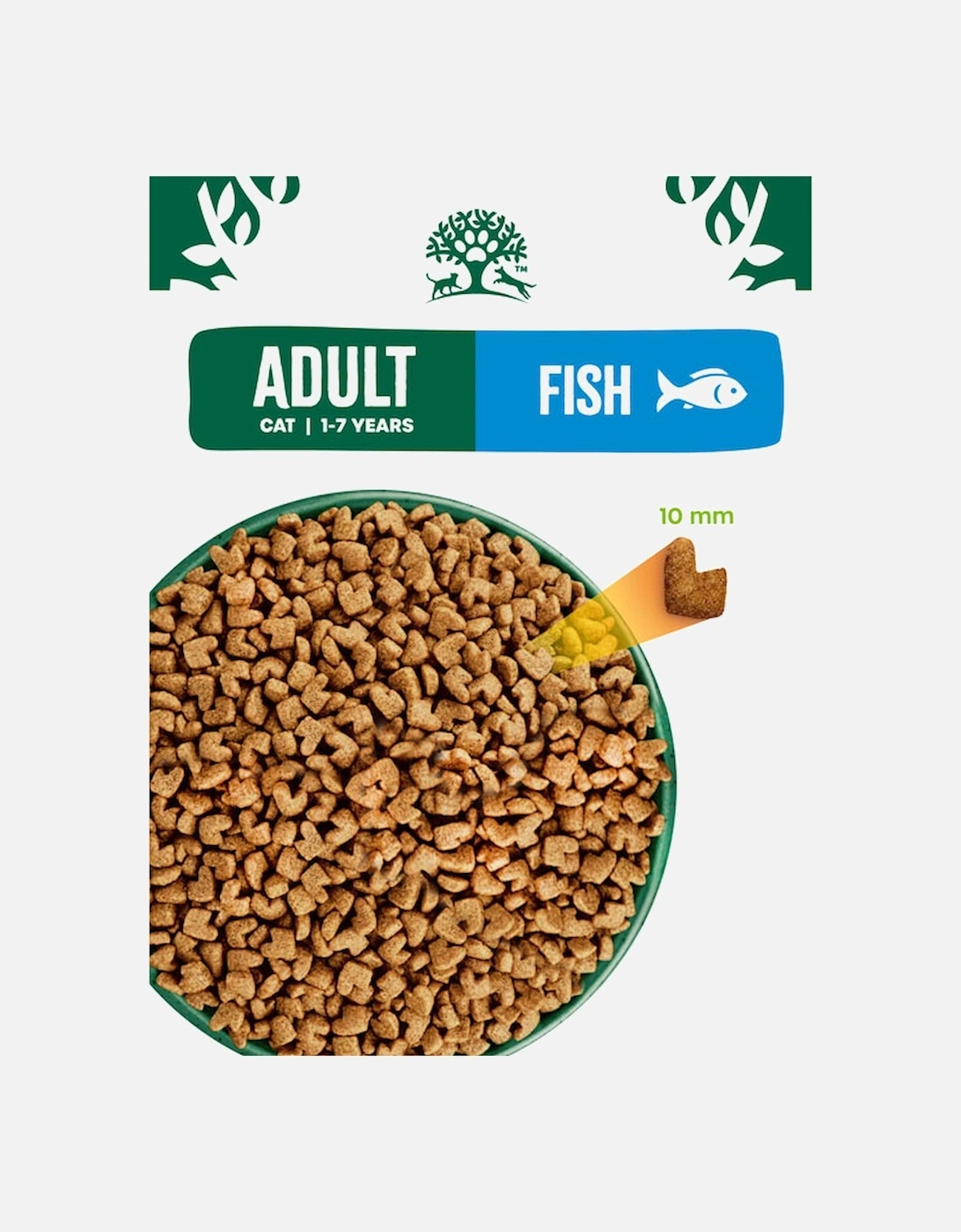 Adult Dry Cat Food Fish 1.5Kg