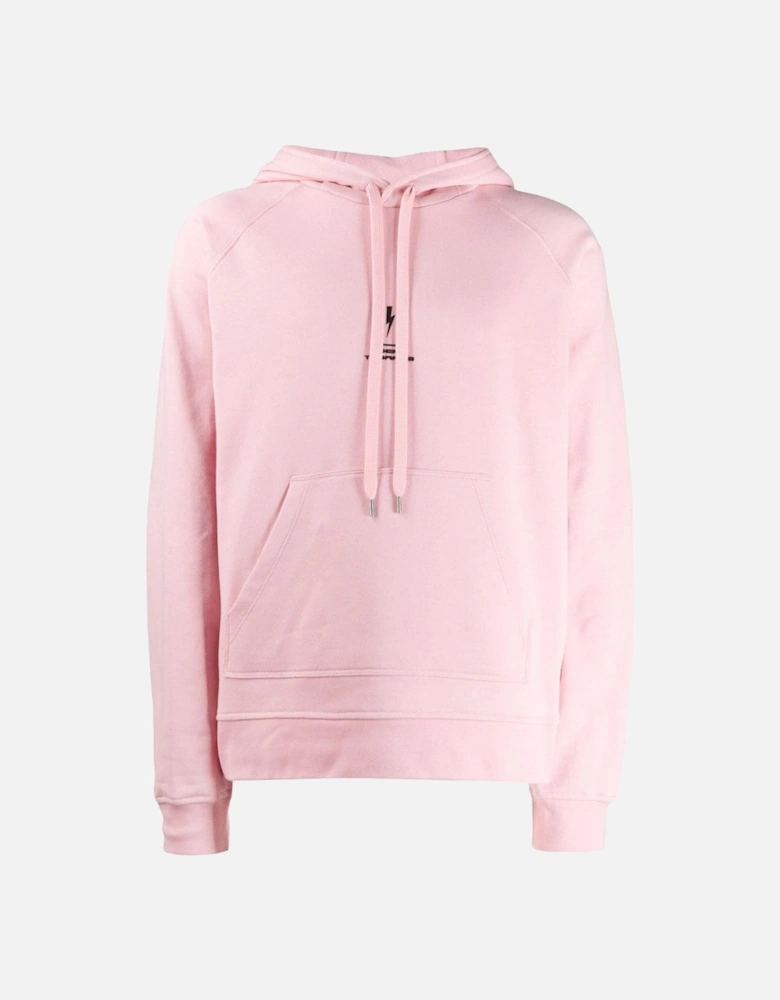 Lightning Bolt Logo Pink Hoodie