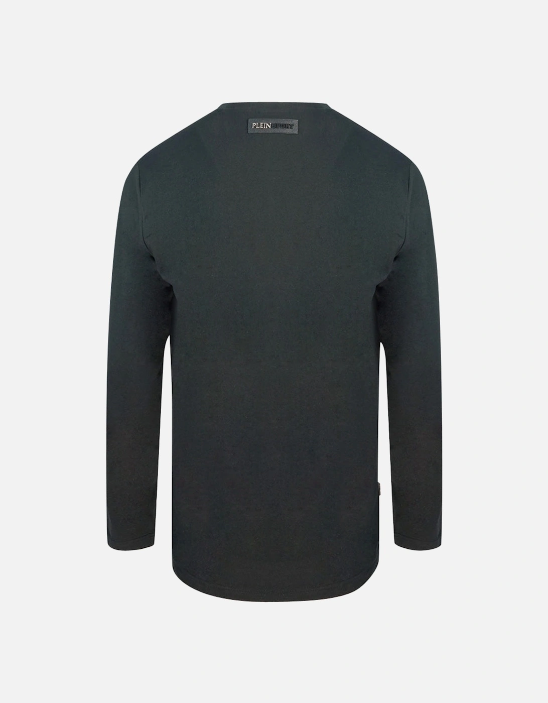 Plein Sport Bold Branded Logo Black Long Sleeved T-Shirt, 3 of 2