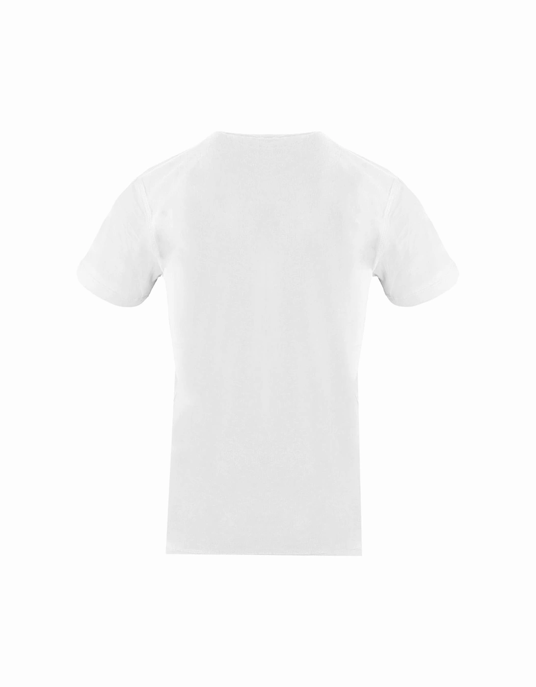Block Brand Logo White T-Shirt