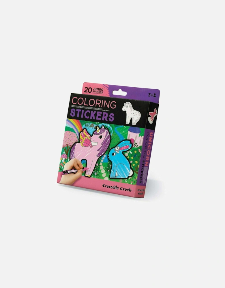 - Colouring Stickers/Unicorn