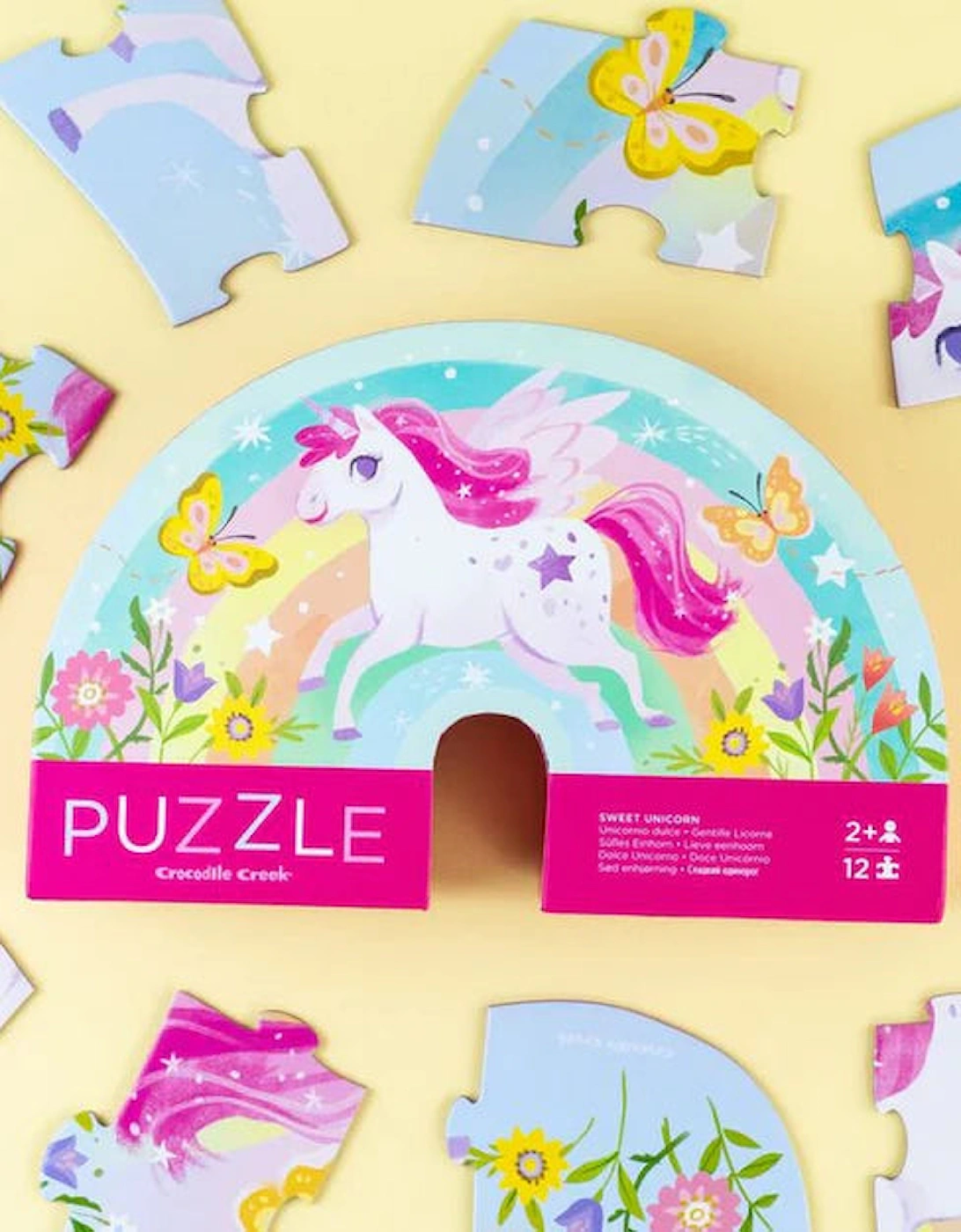 - 12pc Mini Puzzle/Sweet Unicorn