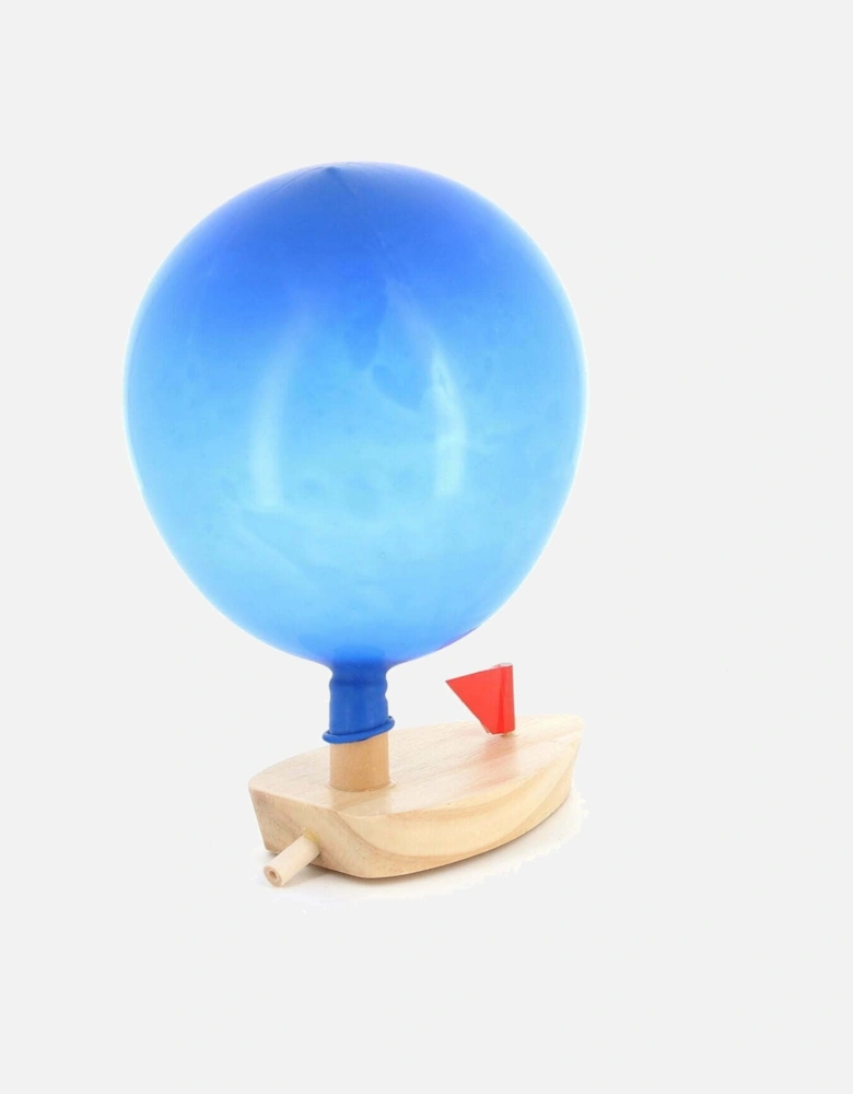 - Balloon Powered Boat