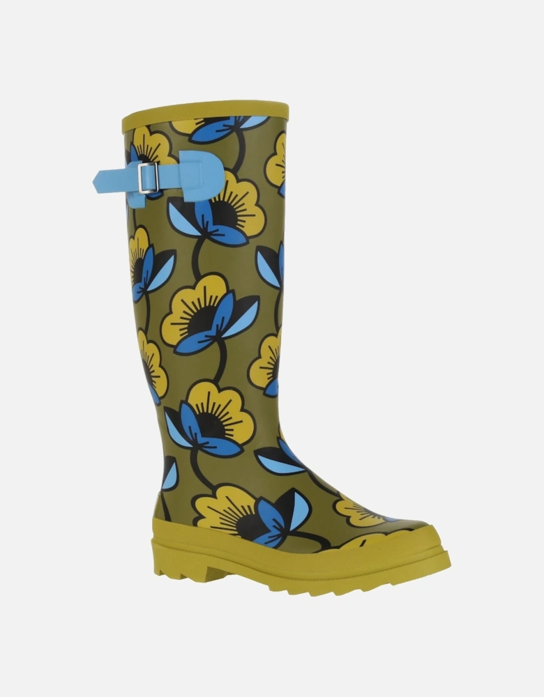 Womens/Ladies Orla Kiely Hi II Passion Flower Wellington Boots