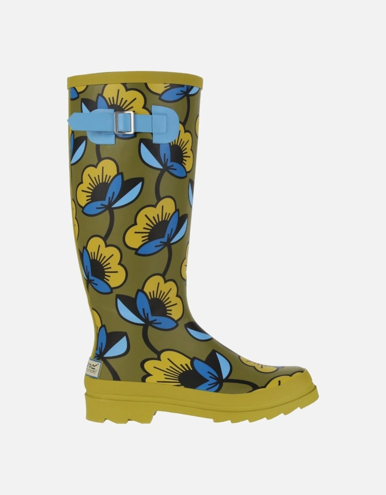 Womens/Ladies Orla Kiely Hi II Passion Flower Wellington Boots