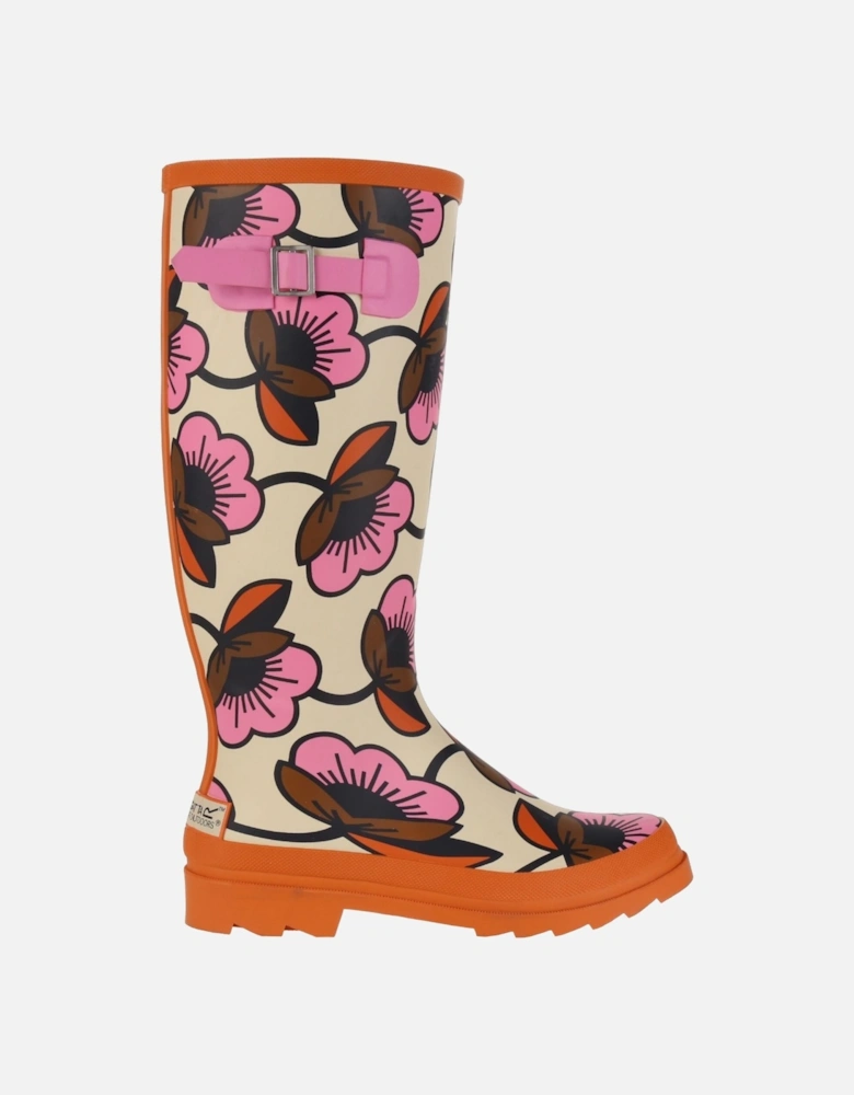 Womens/Ladies Orla Kiely Hi II Floral Wellington Boots