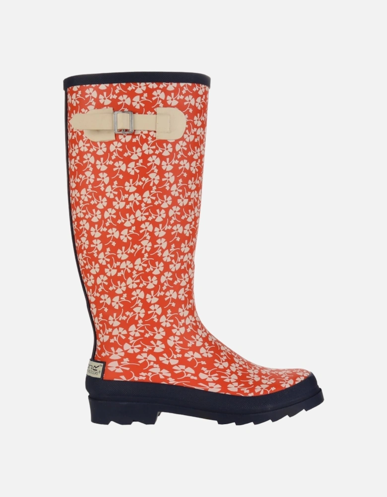 Womens/Ladies Orla Kiely Hi II Parsley Wellington Boots