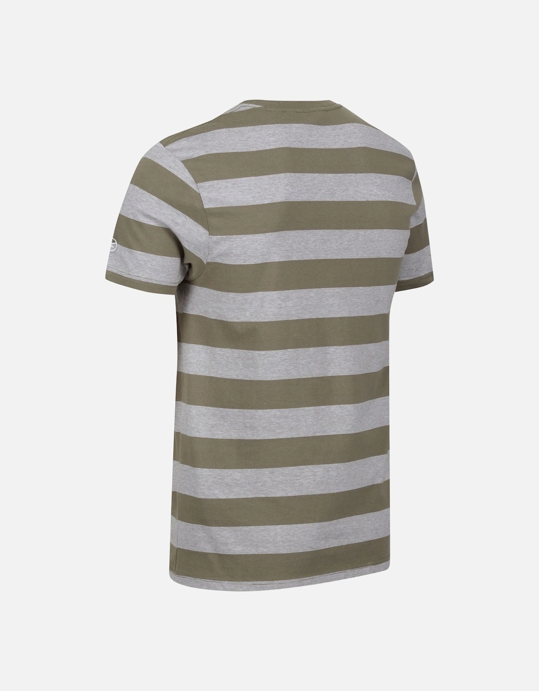 Mens Ryeden Striped Coolweave T-Shirt