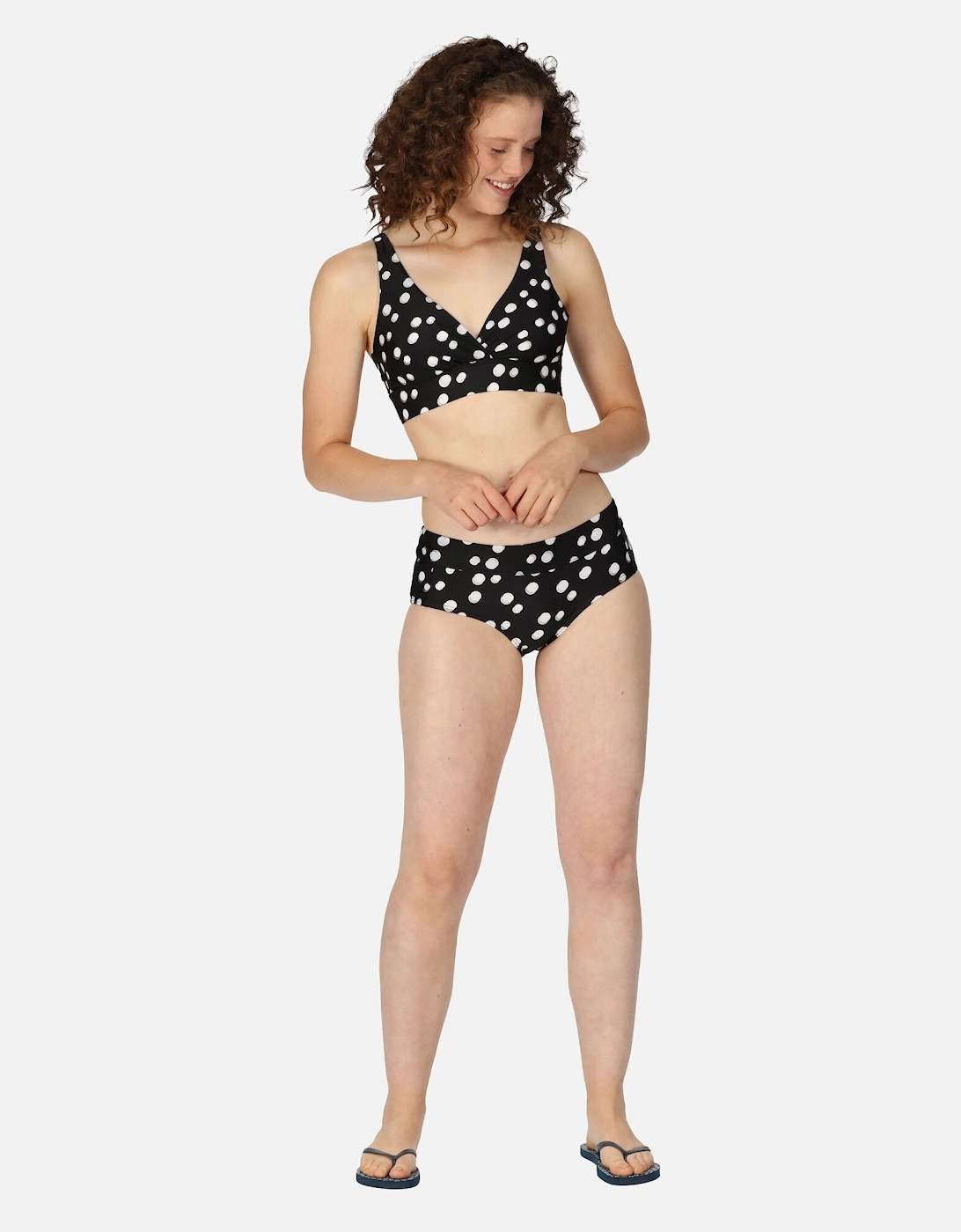 Womens/Ladies Paloma Polka Dot Bikini Bottoms