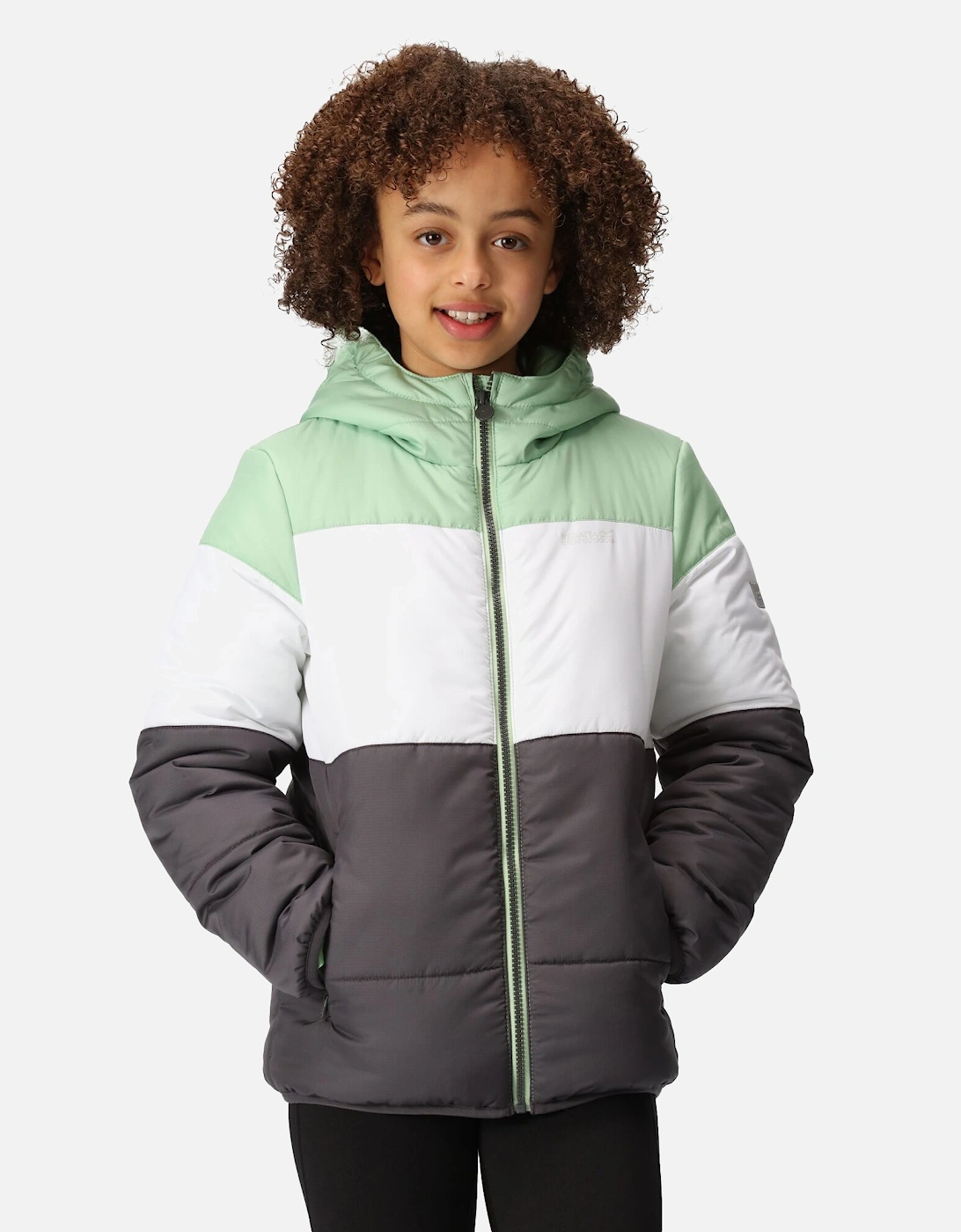 Childrens/Kids Lofthouse VII Terrain Print Padded Jacket