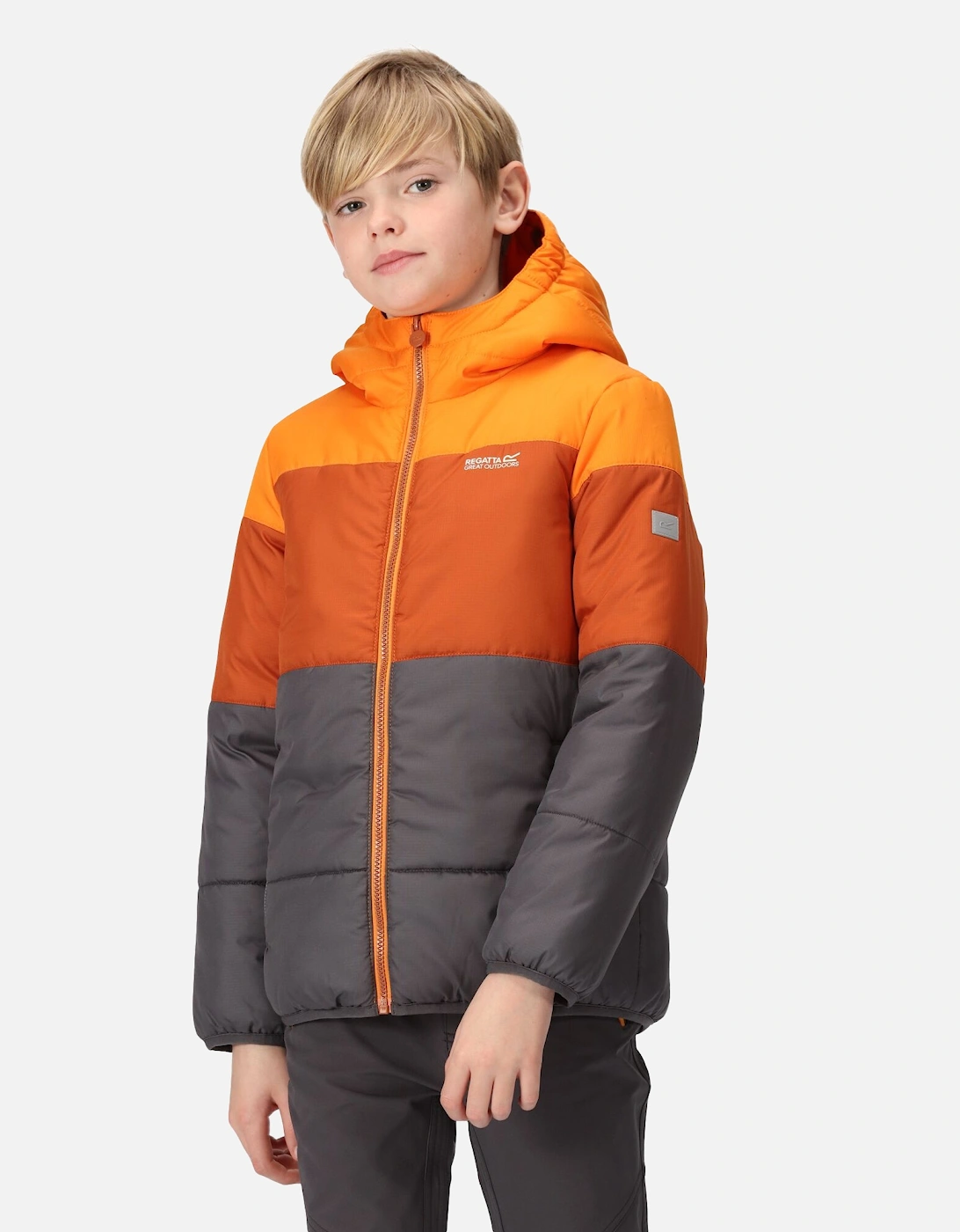 Childrens/Kids Lofthouse VII Terrain Print Padded Jacket