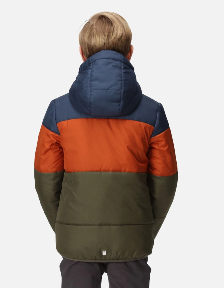 Childrens/Kids Lofthouse VII Terrain Print Padded Jacket