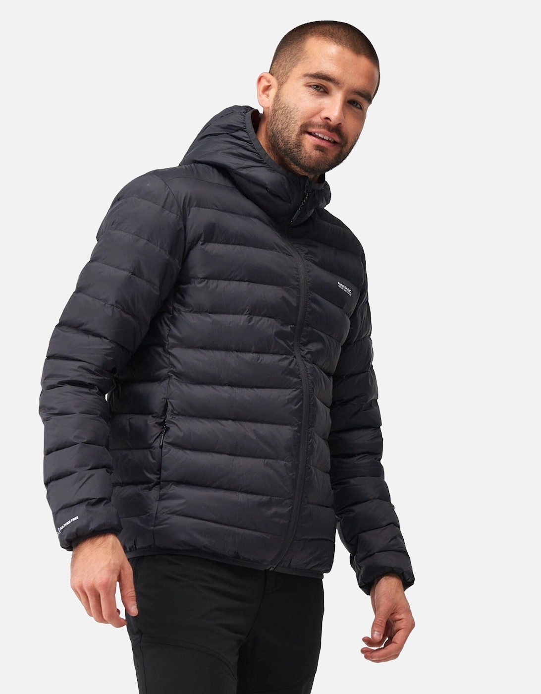 Mens Marizion Baffled Hooded Padded Jacket