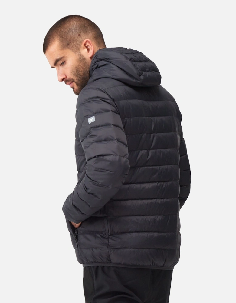 Mens Marizion Baffled Hooded Padded Jacket