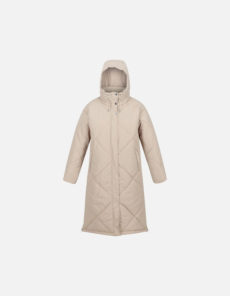 Womens/Ladies Cambrie Quilted Longline Padded Jacket