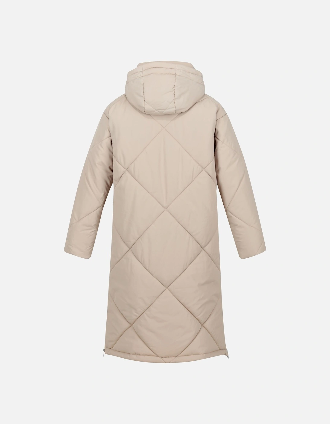 Womens/Ladies Cambrie Quilted Longline Padded Jacket