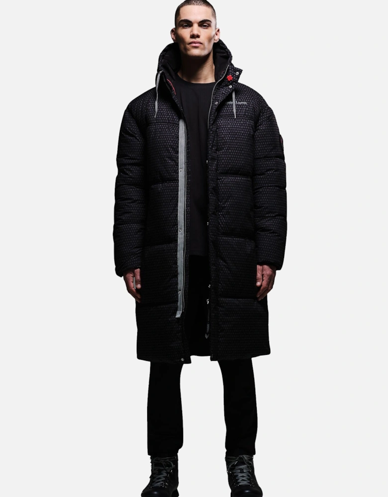 Mens Christian Lacroix Gordes Printed Padded Jacket