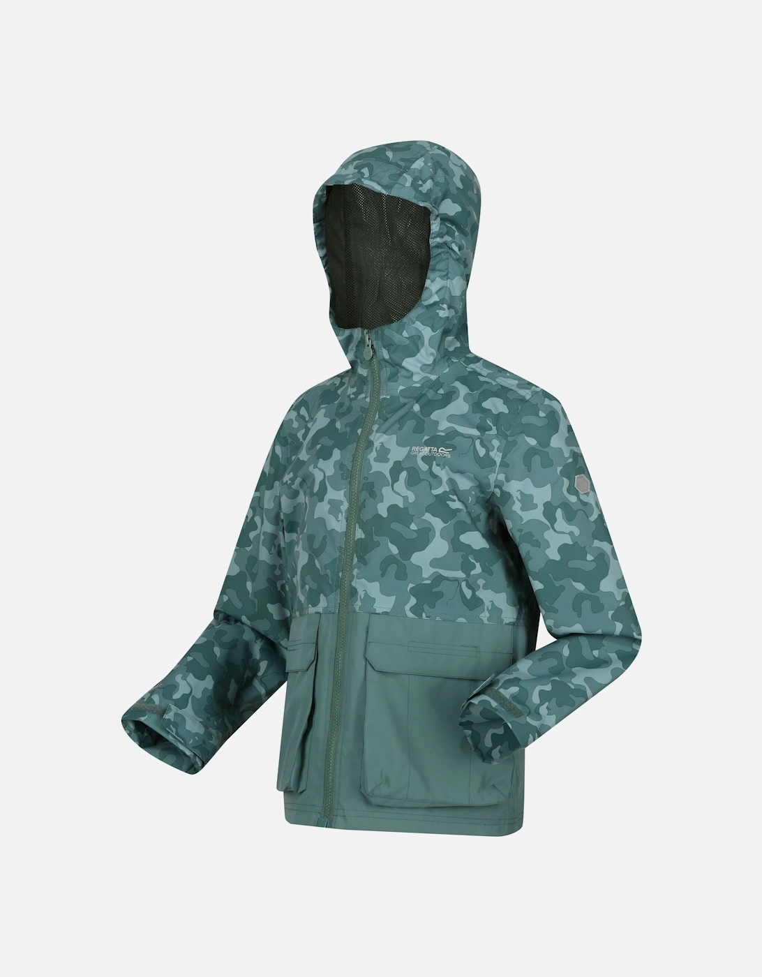 Childrens/Kids Hywell Camouflage Waterproof Jacket