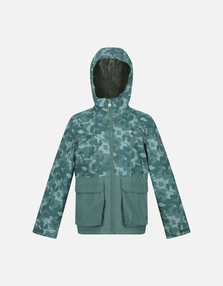 Childrens/Kids Hywell Camouflage Waterproof Jacket