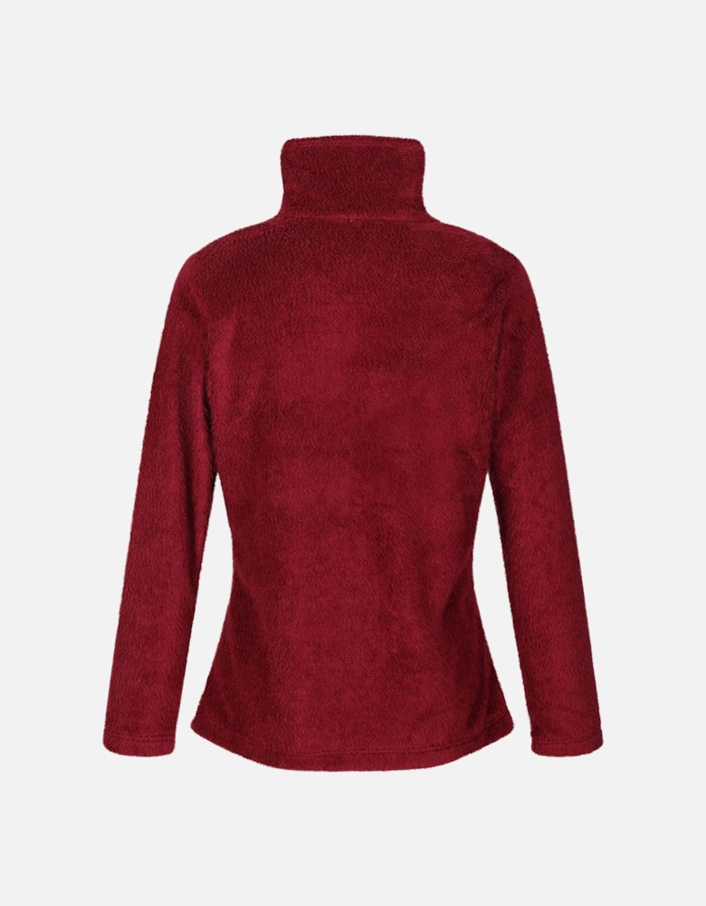 Womens/Ladies Heloise Eyelash Fleece Full Zip Fleece Jacket