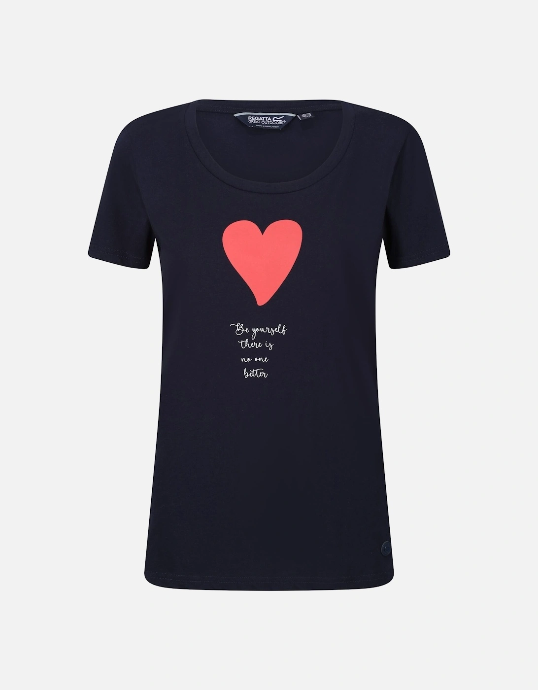Womens/Ladies Filandra VII Heart T-Shirt, 6 of 5