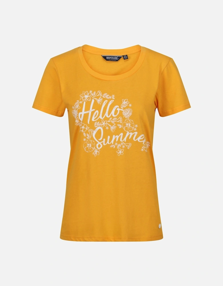 Womens/Ladies Filandra VII Hello Summer T-Shirt