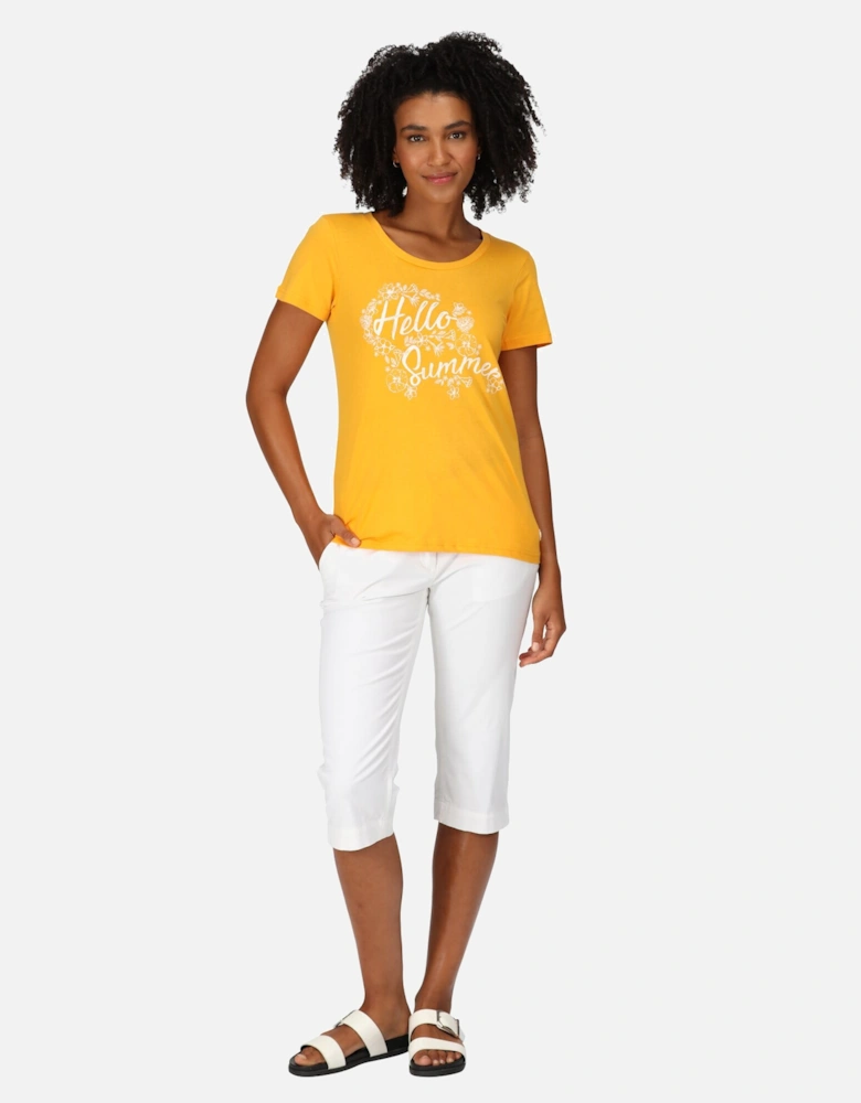 Womens/Ladies Filandra VII Hello Summer T-Shirt