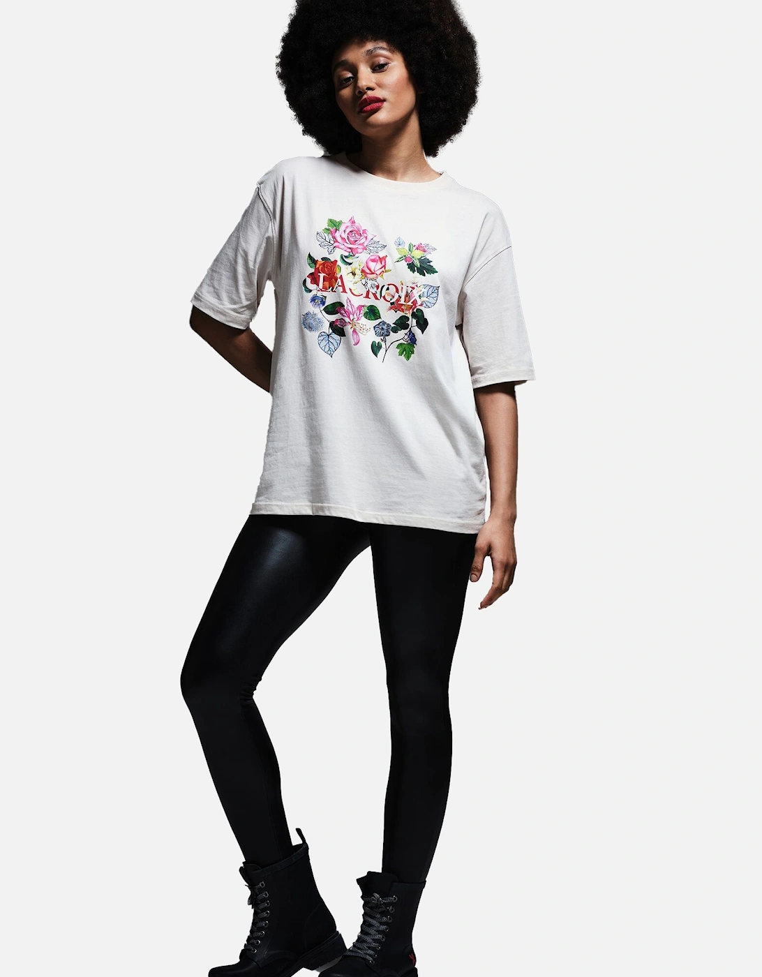 Womens/Ladies Christian Lacroix Bellegarde Floral T-Shirt
