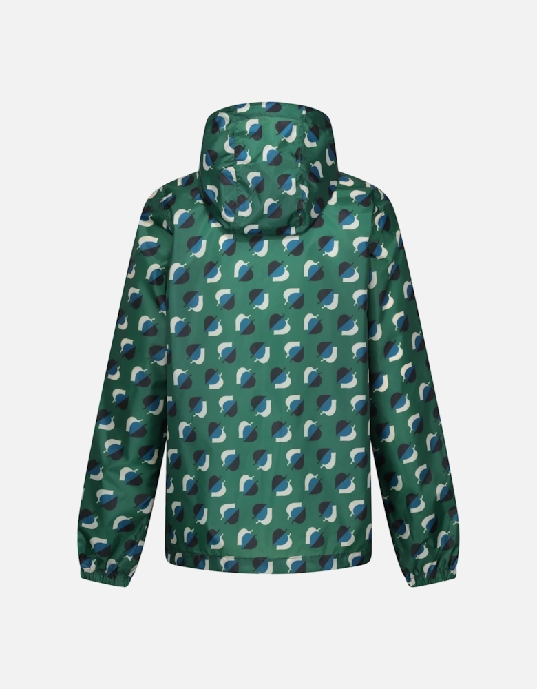 Womens/Ladies Orla Kiely Pack-It Leaf Print Waterproof Jacket