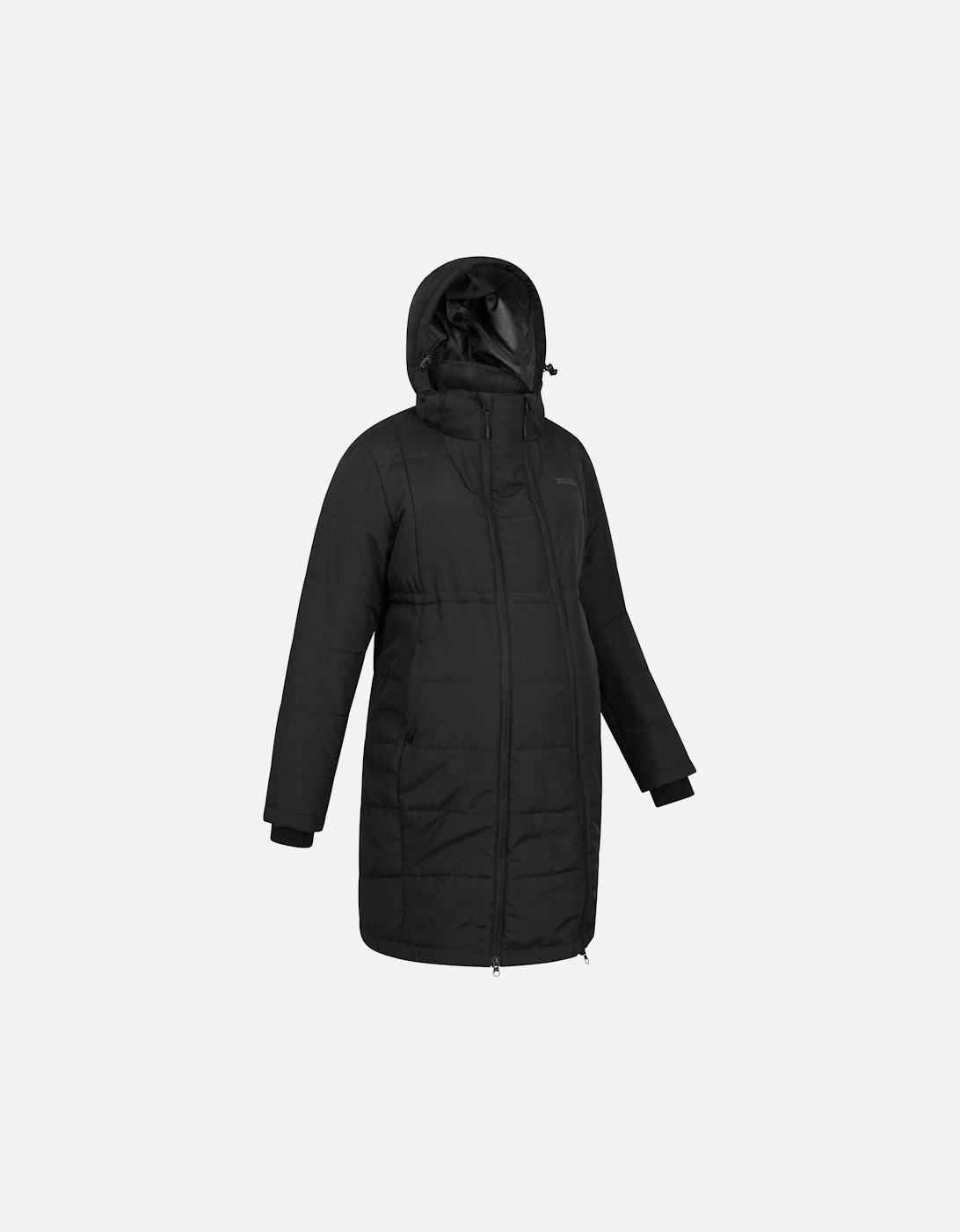 Womens/Ladies Amethyst Long Maternity Padded Jacket