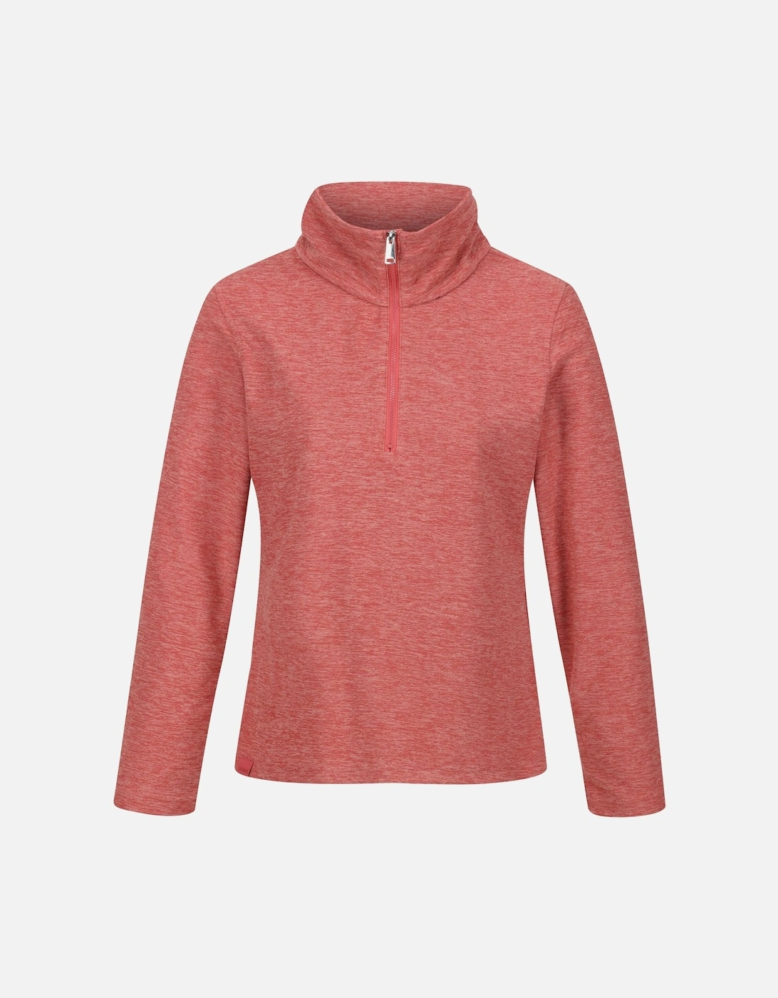 Womens/Ladies Kizmit Marl Half Zip Fleece Top, 6 of 5