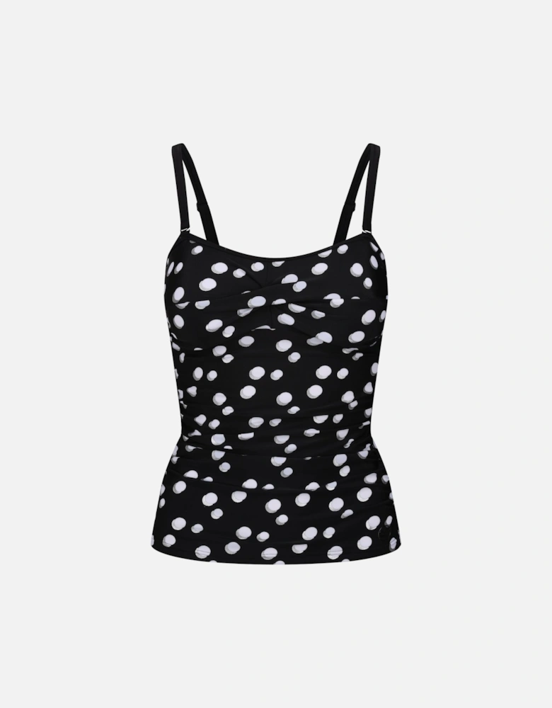 Womens/Ladies Aceana II Polka Dot Tankini Top