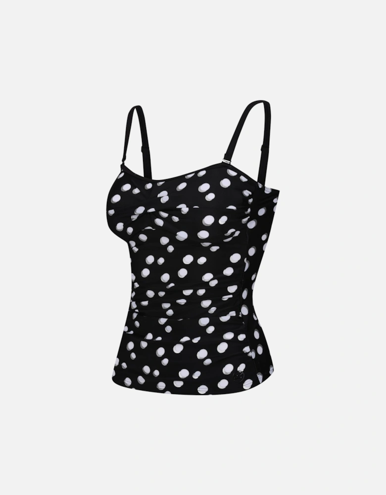 Womens/Ladies Aceana II Polka Dot Tankini Top