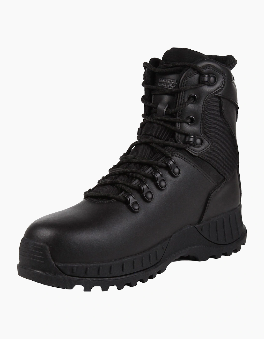 Regatta Men's Black Professional Action Leather Safety Boots - Size 6