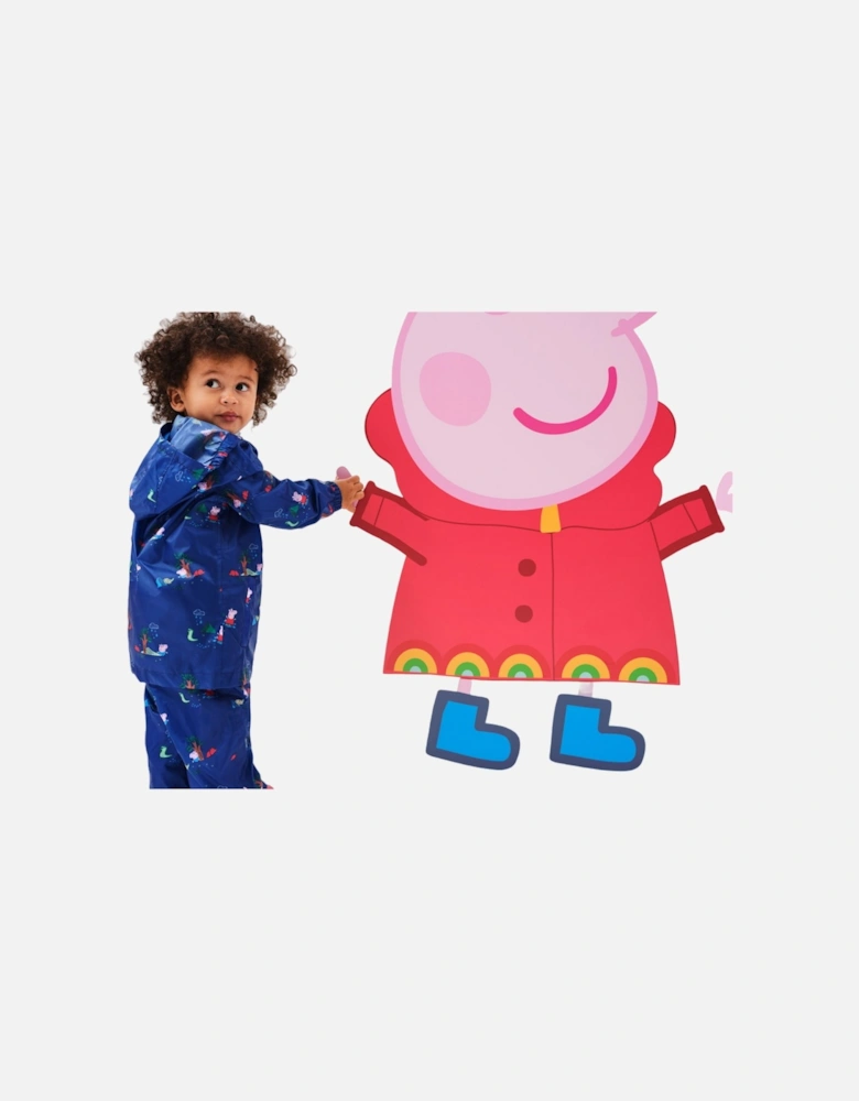 Childrens/Kids Peppa Pig Waterproof Jacket