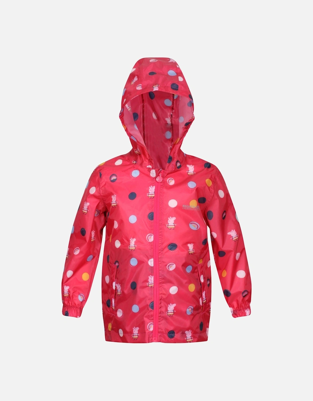 Womens/Ladies Peppa Pig Packaway Waterproof Jacket, 6 of 5