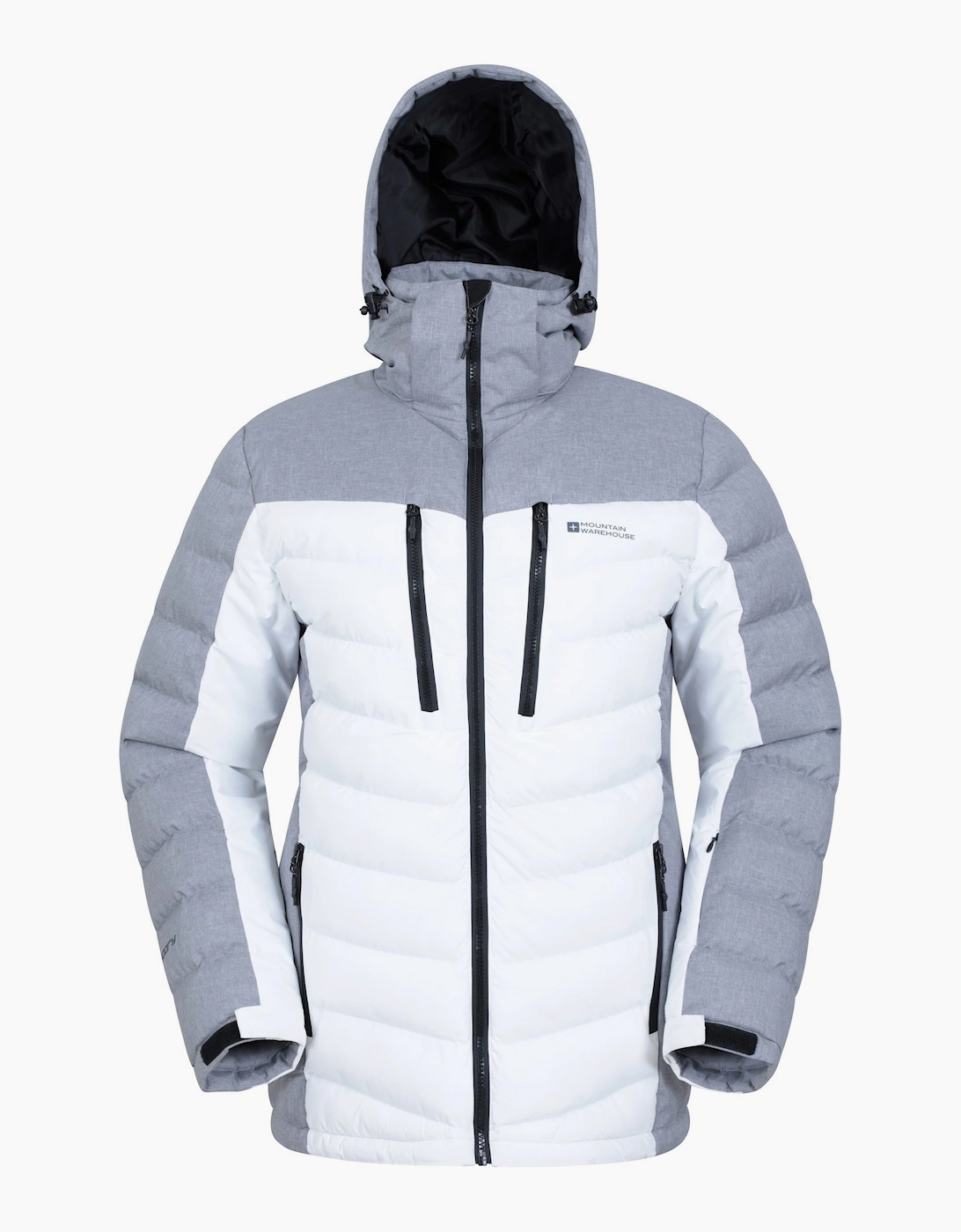 Mountain Warehouse Men's Mountain Warehouse Mens Vulcan III Ski Jacket - White