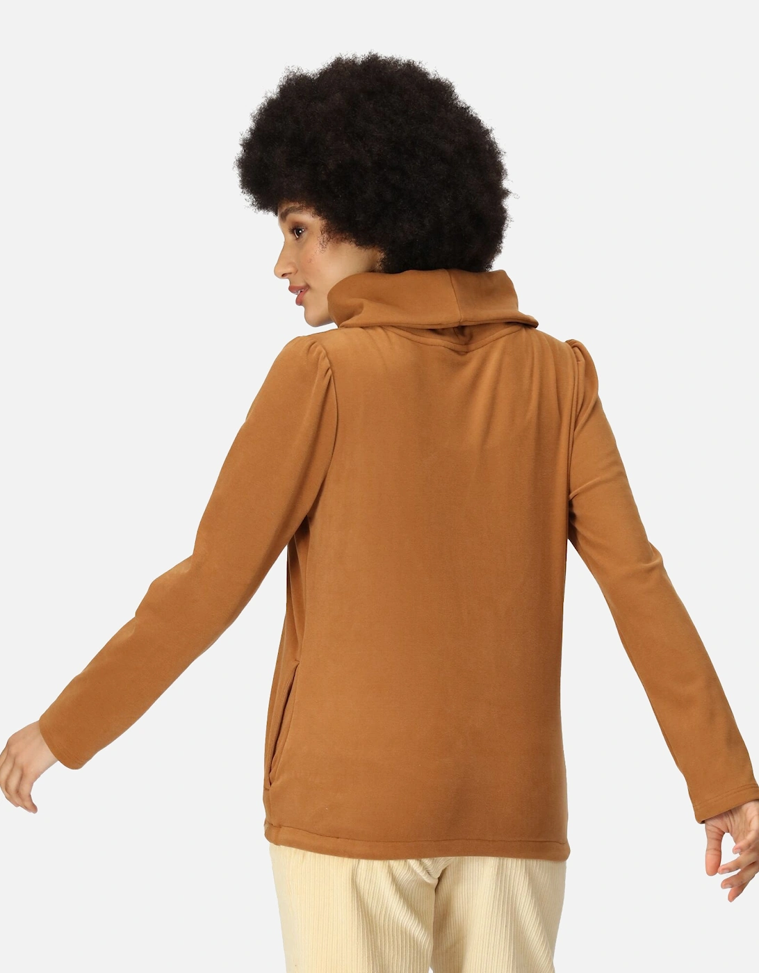 Womens/Ladies Adarae Fleece Roll Neck Sweatshirt