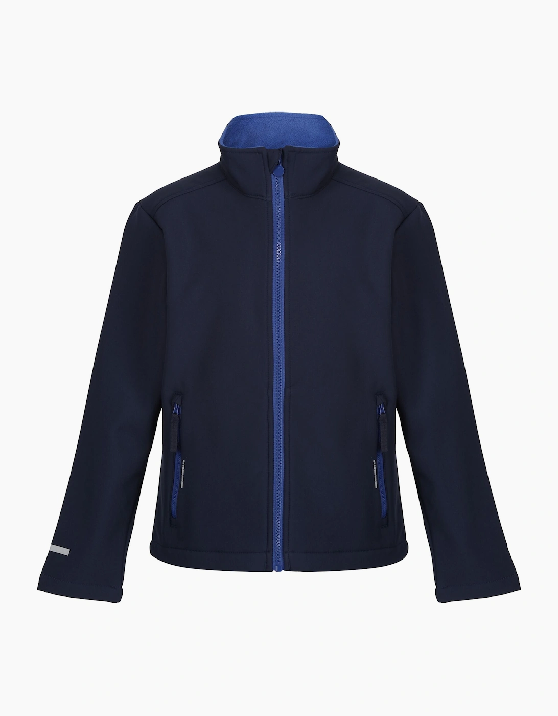 Regatta Boys Navy  Professional Childrens/ 2 Layer Soft Shell Jacket - Size 11 Years/12 Years Kids