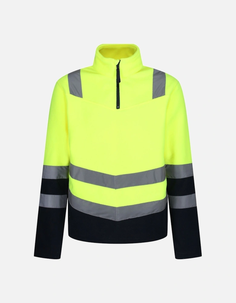 Mens Pro 220 Hi-Vis Fleece Top