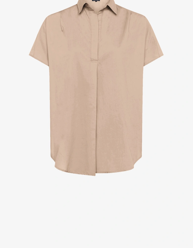 Rhodes Poplin Sleeveless Popover Shirt