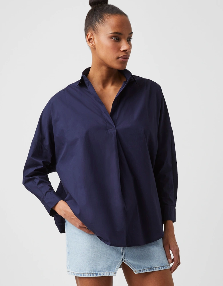 Rhodes Poplin Popover Shirt